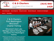 Tablet Screenshot of cdcharters.com